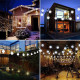 Світильники Lezonic Solar Lights Outdoor Garden, 5 м, 30 світлодіодів, гірлянда на сонячних батареях з 8 режимами