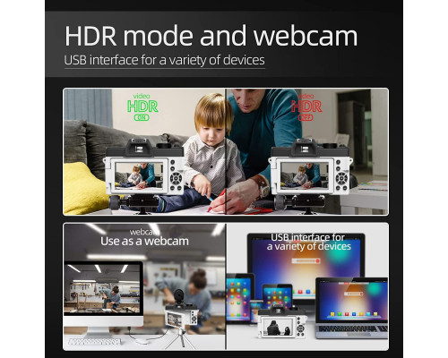 Цифрова камера 4K з роздільною здатністю 48Мп Monitech