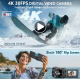 Цифрова камера 4K 48 МП з автофокусом та поворотним екраном 180°