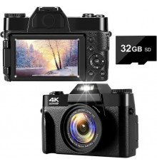 Цифрова камера 4K 48MP з цифровим зумом 16X цифровий фотоапарат
