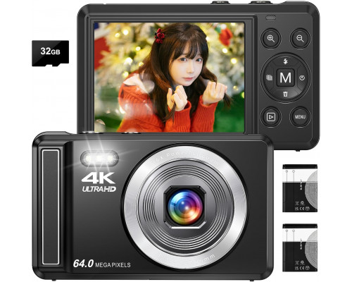 Цифрова камера 4K Keculbo