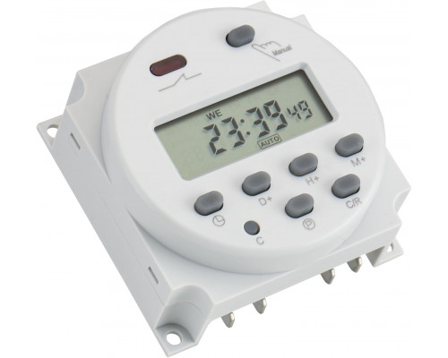 Цифровий РК-дисплей програмований таймер 16A Baomain CN101A DC/AC 24V