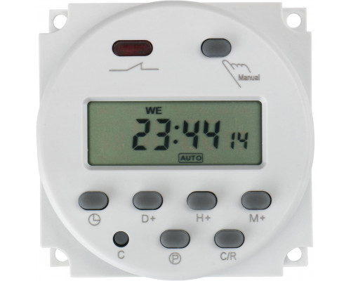 Цифровий РК-дисплей програмований таймер 16A Baomain CN101A DC/AC 24V