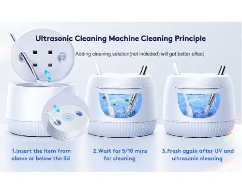 Ультразвукова машина для чищення SUNCHARM GH -UC 100, 200 мл 45 000 Гц з 2 режимами