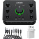 USB-аудіоінтерфейс LEKATO LP-1 для запису, потокової передачі подкастингу з портами XLR/OTG/гітара/запис/монітор