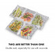 Вакуумний запаювач KLARSTEIN FoodLocker slim 130 Вт (10030778) легке Б/В