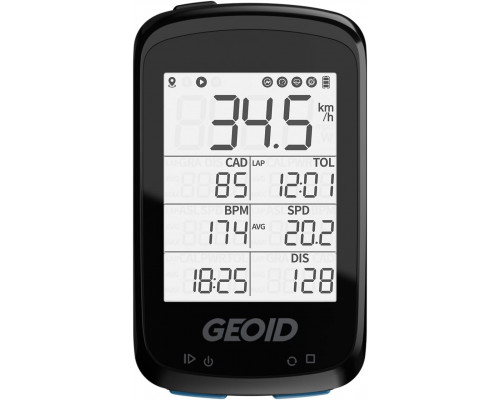 Велокомп'ютер CC500 GPS ANT+ Bluetooth / бездротовий спідометр для велосипеда з автоматичним підсвічуванням