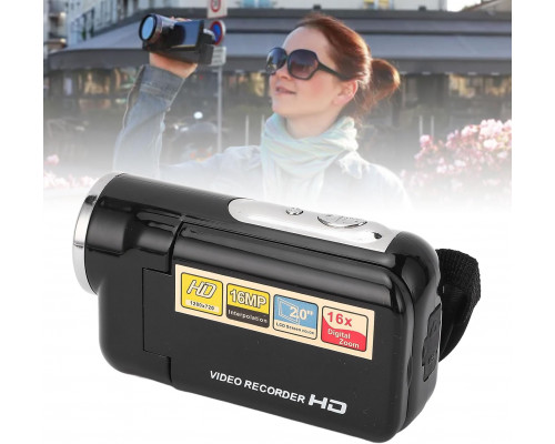 Відеокамера EBTOOLS 1080P 16MP HD з 16-кратним цифровим зумом