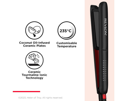 Випрямляч для волосся Revlon Smoothstay 25 мм з кокосовою олією
