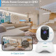 WiFi-камера ACCULENZ R5W радіоняня з розпізнаванням звуку, двостороння розмова, нічне бачення