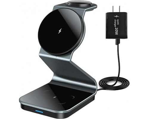 Зарядна станція 3 в 1 Yohczopu для iPhone з адаптером USB-C
