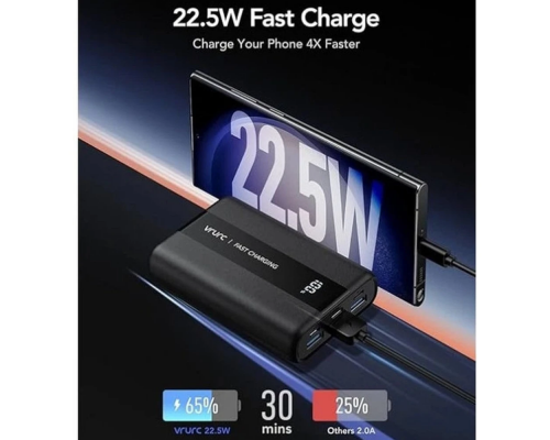 Зарядний пристрій Power bank  20000 mAh