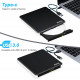 Зовнішній CD/DVD привід BUNUD USB 3.0 та Type-C