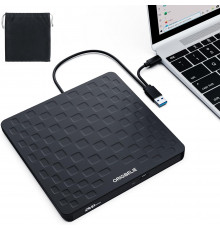 Зовнішній CD DVD привід для ноутбука USB 3.0 Type-C
