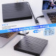 Зовнішній CD/DVD-привід QDSYLQ для ноутбука USB 3.0 та Type-C