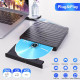 Зовнішній CD/DVD-привід QDSYLQ для ноутбука USB 3.0 та Type-C