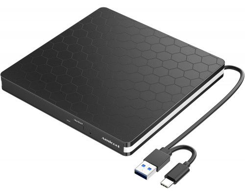 Зовнішній CD-DVD записувач та зчитувач Amicool з USB 3.0