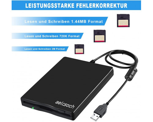 Зовнішній USB дисковод для гнучких дисків aelrsoch